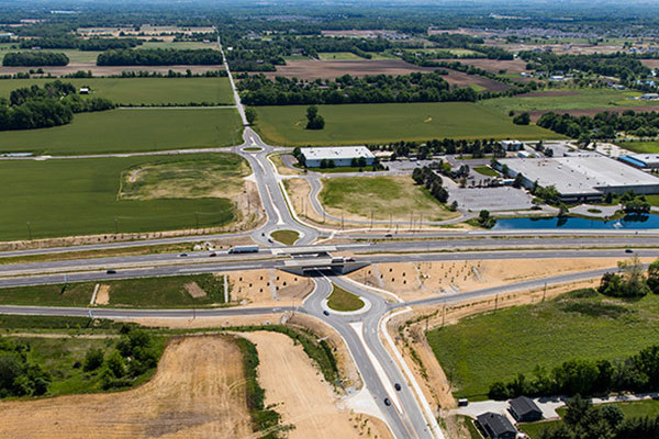Highway interchange US 31