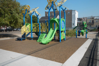 New Chicago Public School playground