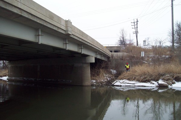 Bridge underpass