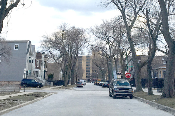 Chicago residential street