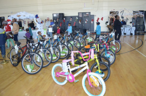 Bicycles giveaways