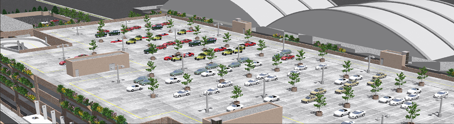 Midway Airport Consolidated Rental Car Facility Infrastructure
