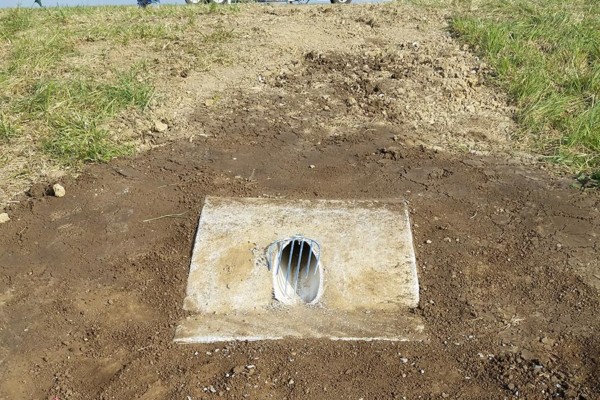 Underground water basin construction
