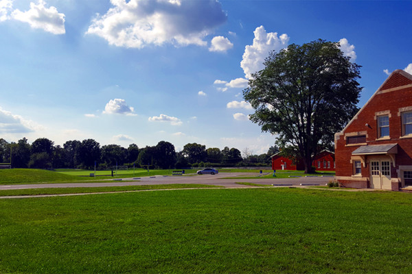 Central Greens outdoor track