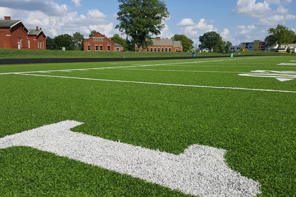 Football field at Central Greens