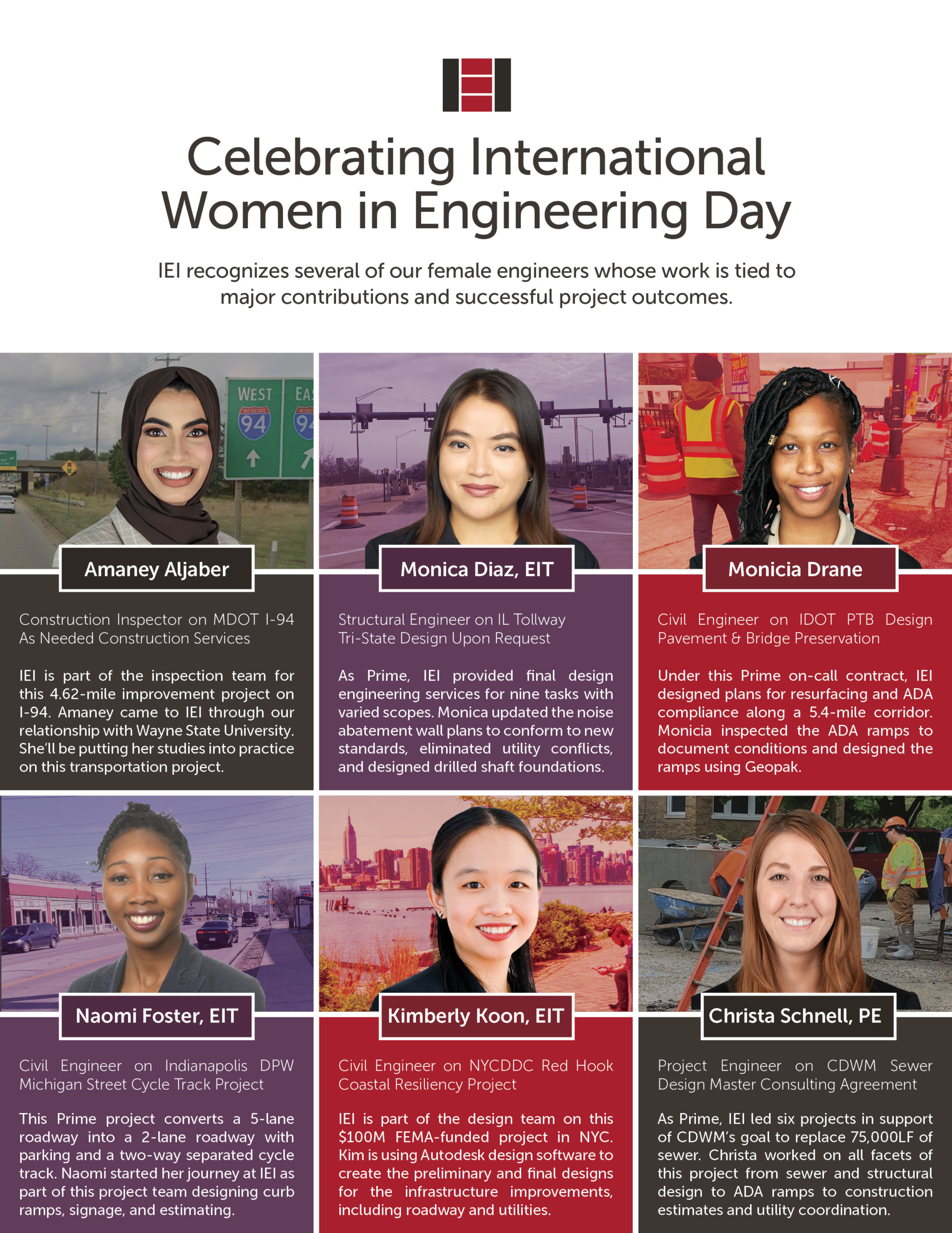 IEI Celebrates International Women in Engineering Day Infrastructure