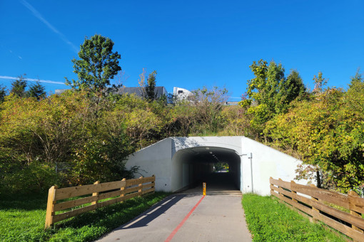 Pennsy trail tunnel