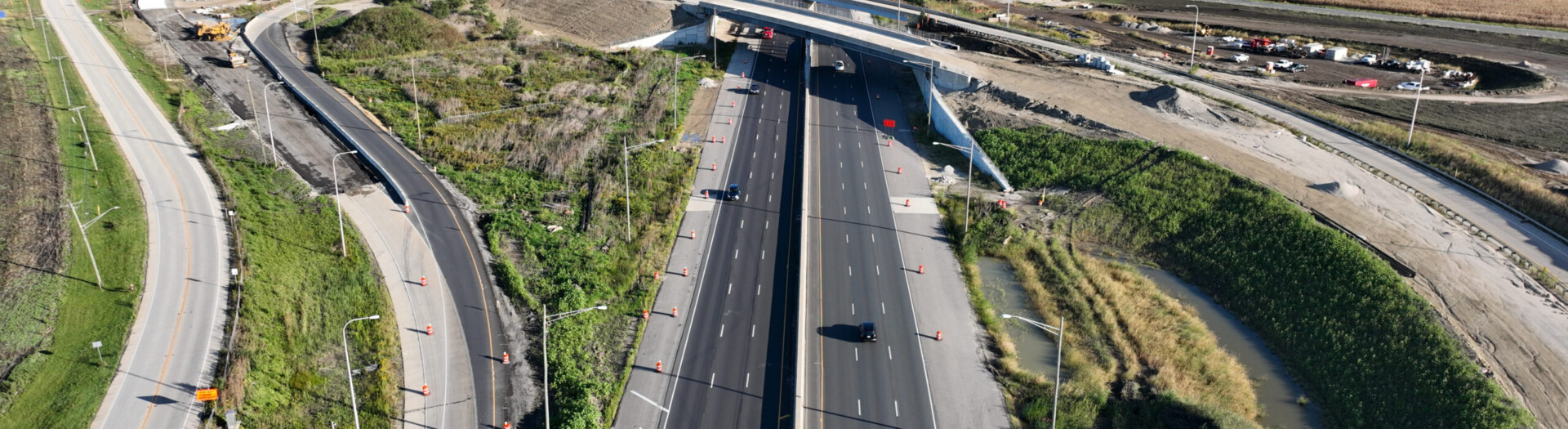 I-55 from I-80 to US 52 Diverging Diamonds